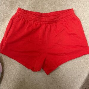 Divided Vivid Red Casual Shorts size M